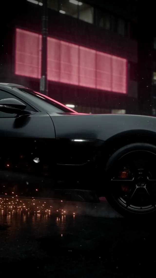 Escena de automoción del portfolio de NEXO VISUALS